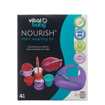 Стартов Комплект За Хранене Лилав Vital Baby -  -  - BebeMama
