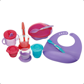 Стартов Комплект За Хранене Лилав Vital Baby -  -  - BebeMama