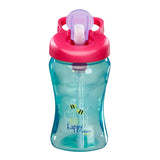 Неразливащо Се Шише Със Сламка 12М+ 340Мл. Синьо Vital Baby --- BebeMama