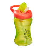 Неразливащо Се Шише Със Сламка 12М+ 340Мл. Зелено Vital Baby --- BebeMama
