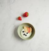 Комплект Силиконова Купа С Вакуум И Лъжичка Mint Vital Baby --- BebeMama