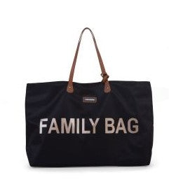 Чанта Family Bag Черно/Златно - Чанти И Раници - Childhome - BebeMama