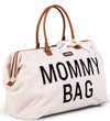 Чанта Mommy Bag Teddy Бяла - Чанти И Раници - Childhome - BebeMama