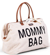 Чанта Mommy Bag Teddy Бяла - Чанти И Раници - Childhome - BebeMama