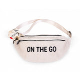 Чанта On-The-Go Teddy Бяла - Чанти И Раници - Childhome - BebeMama