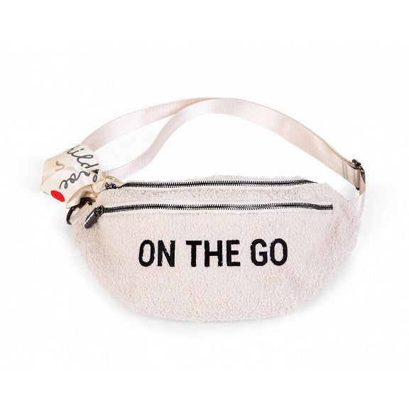 Чанта On-The-Go Teddy Бяла - Чанти И Раници - Childhome - BebeMama