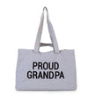Чанта Proud Grandpa Сива - Чанти И Раници - Childhome - BebeMama