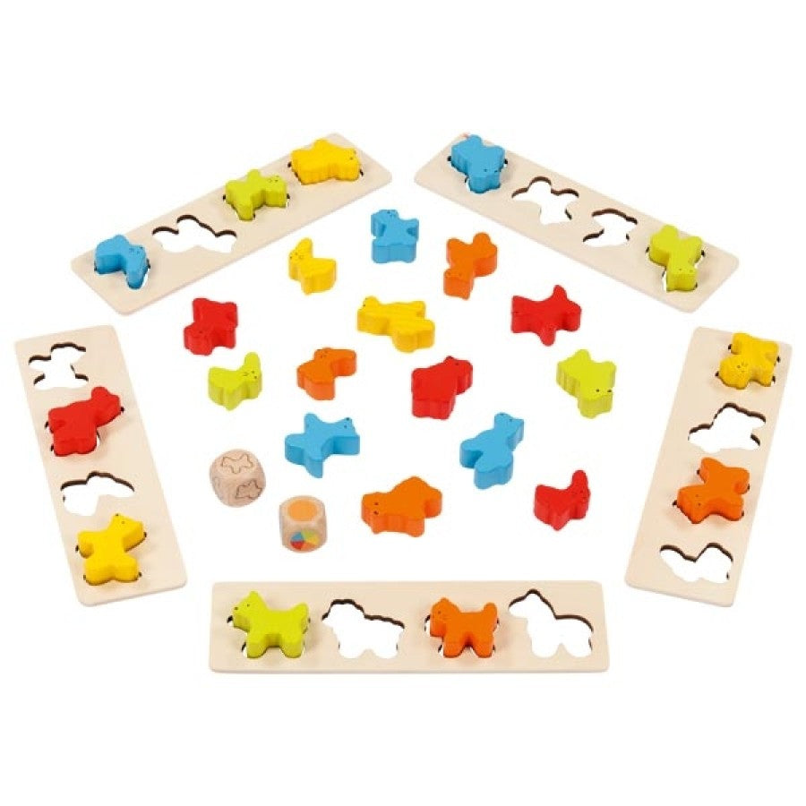 Игра За Сортиране Животни - Занимателни Играчки - Goki - BebeMama
