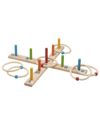 Игра С 6 Въжени Ринга - Занимателни Играчки - Goki - BebeMama