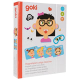 Магнитна Игра Смешни Лица На Момичета - Магнити - Goki - BebeMama