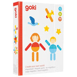 Магнитна Игра Създай Свой Свят - Магнити - Goki - BebeMama