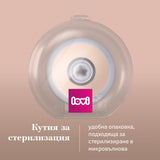 Силиконов Биберон Mammafeel 0М+Mini --- BebeMama