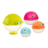 Играчки За Баня, Ocean 12М+, 4 Бр --- BebeMama