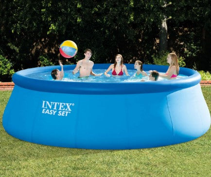 Надуваем Басейн Intex Easy Set 457 Х 122 См. С Филтърна Помпа - Басейни - Intex - BebeMama