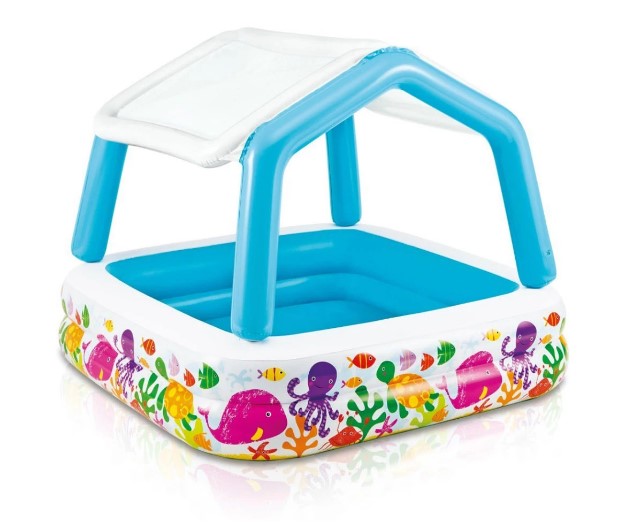 Детски Надуваем Басейн Със Сенник Intex Sun Shade - Басейни - Intex - BebeMama