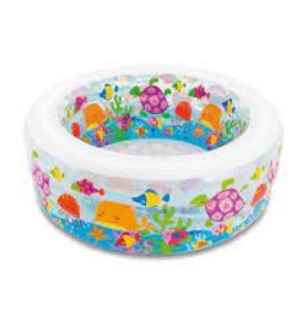 Детски Надуваем Басейн Аквариум Intex Aquarium - Басейни - Intex - BebeMama