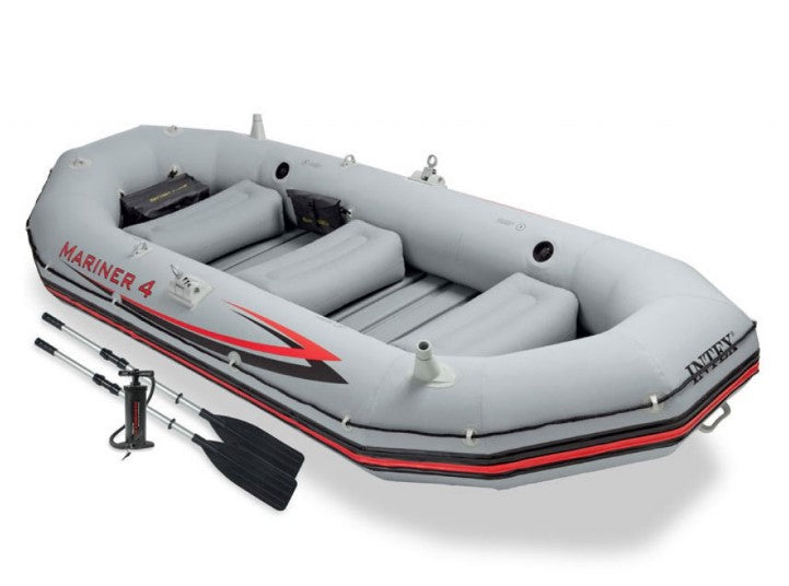 Надуваема Лодка Комплект Intex Mariner 4 - Аксесоари За Плуване - Intex - BebeMama