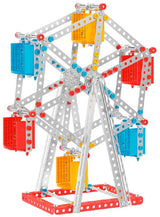 Метален Конструктор 31Х25Х5 С Болтове Гайки Инструменти Виенско Колело 470 Части С Поддръжка В Youtube --- BebeMama