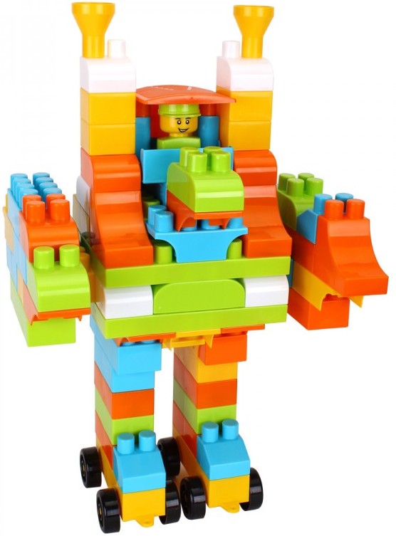 Конструктор 170 Ел. Зелен 38Х19Х19См --- BebeMama