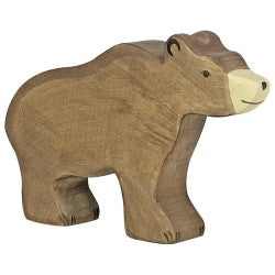 Кафява Мечка - Дървени Играчки - Holztiger - BebeMama