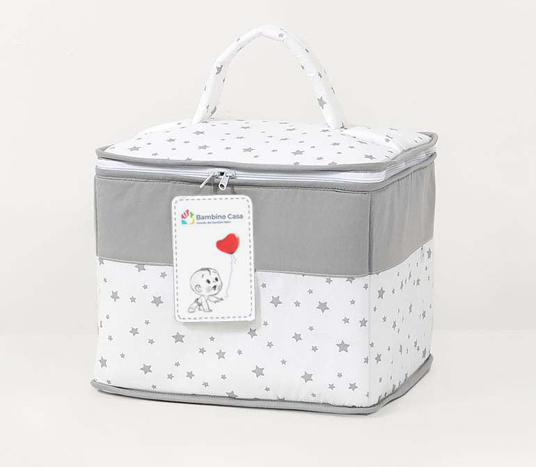 Несесер Bambino Casa Paris Grigio - Чанти И Раници - Bambino Casa - BebeMama