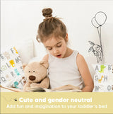 Детска Ергономична Възглавница 33х46см ABC KeaBabies --- BebeMama