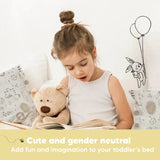 Детска Ергономична Възглавница 33х46см ABC KeaBabies --- BebeMama
