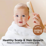 Дървена Бебешка Четка За Коса KeaBabies --- BebeMama