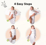 Антистрес Пелени За Повиване Organic 3-6 месеца 3бр Горски Животни KeaBabies --- BebeMama