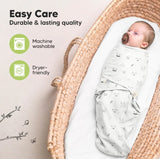 Антистрес Пелени За Повиване Organic 0-3 месеца 3бр Горски Животни KeaBabies --- BebeMama