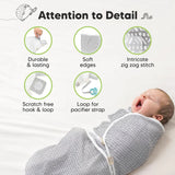 Антистрес Пелени За Повиване Organic 0-3 месеца 3бр Горски Животни KeaBabies --- BebeMama