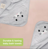 Бебешка Хавлия с качулка От Органичен Бамбук Тюленче KeaBabies --- BebeMama