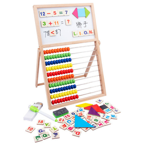 Бяла Магнитна Дъска Със Сметало - Играчки - Smartbaby - BebeMama