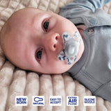 Залъгалка За Новородено Difrax Natural Newborn - Hearts --- BebeMama
