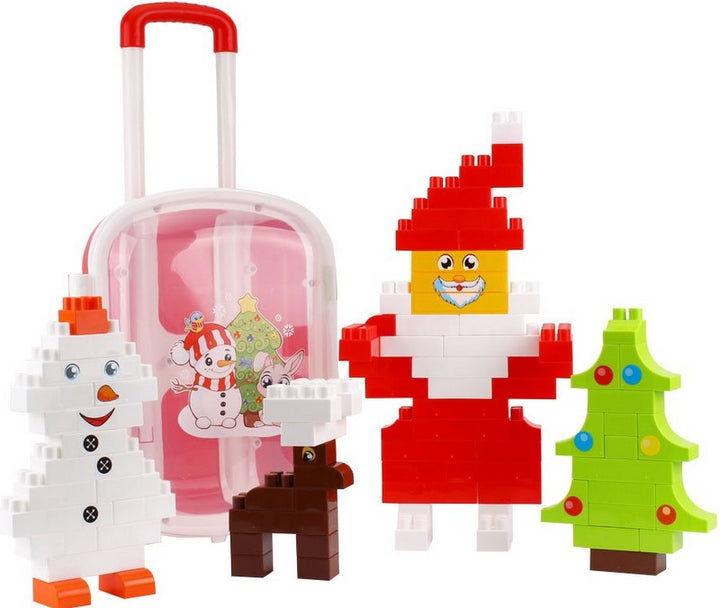 Карета С Конструктор 87 Елемента Коледа  35Х25Х16 - Детски Раници - TheSmileOfYourBaby - BebeMama