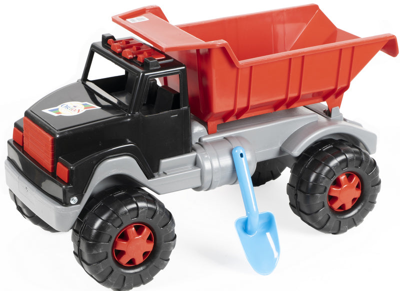 Камион Самосвал С Лопатка С Шаси От Здрава Блоу Молдинг Изработка 50X31X35 --- BebeMama