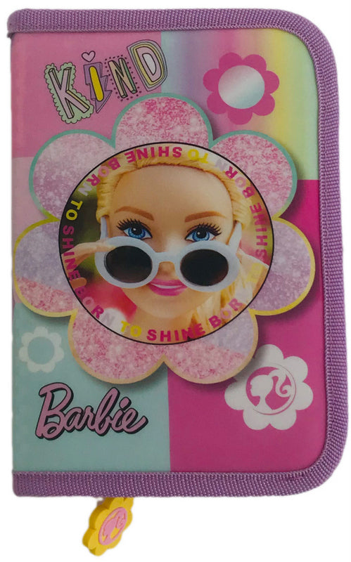 Несер Барби 21 Х15 Х 4 С 1 Цип С 2 Отделения С 45 Места За Химикали И Моливи И 4 Места Да Линия Острилка И Гума - Детски Раници - Thesmileofyourbaby - BebeMama