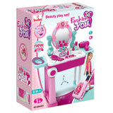Комплект За Игра Тоалетка Buba 008-923A Куфар Розова - Занимателни Играчки - Buba - BebeMama