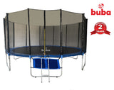 Детски батут Buba 16FT (488 см) с мрежа и стълба - Батути - Buba - BebeMama