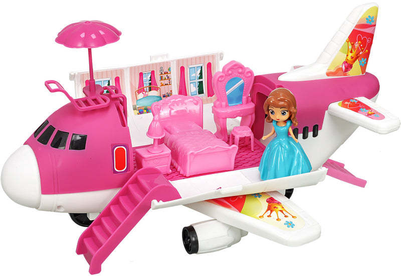 Самолет Къща С 3 Машини С Писта 10Х37Х24 --- BebeMama