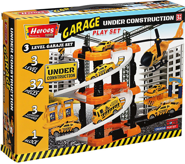 Паркинг На Строителна Фирма 3 Нива 35Х27Х7 - Коли, Камиони, Влакове И Самолети - Thesmileofyourbaby - BebeMama