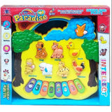 Детско Пиано Животински Парк - Музикални Играчки - Raya Toys - BebeMama