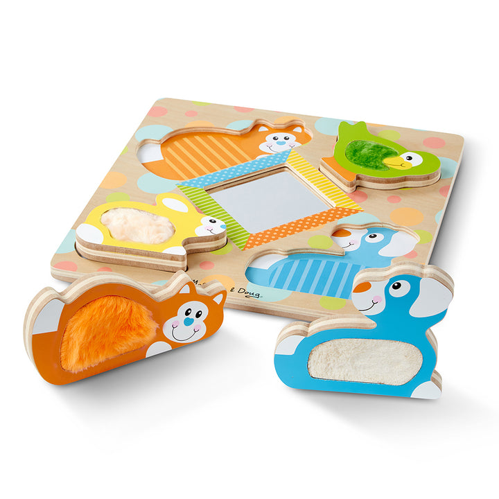 Дървен Пъзел С Огледало - Пъзели - Melissa And Doug - BebeMama