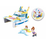 B0867 Конструктор Яхта 301Ч. Sluban --- BebeMama