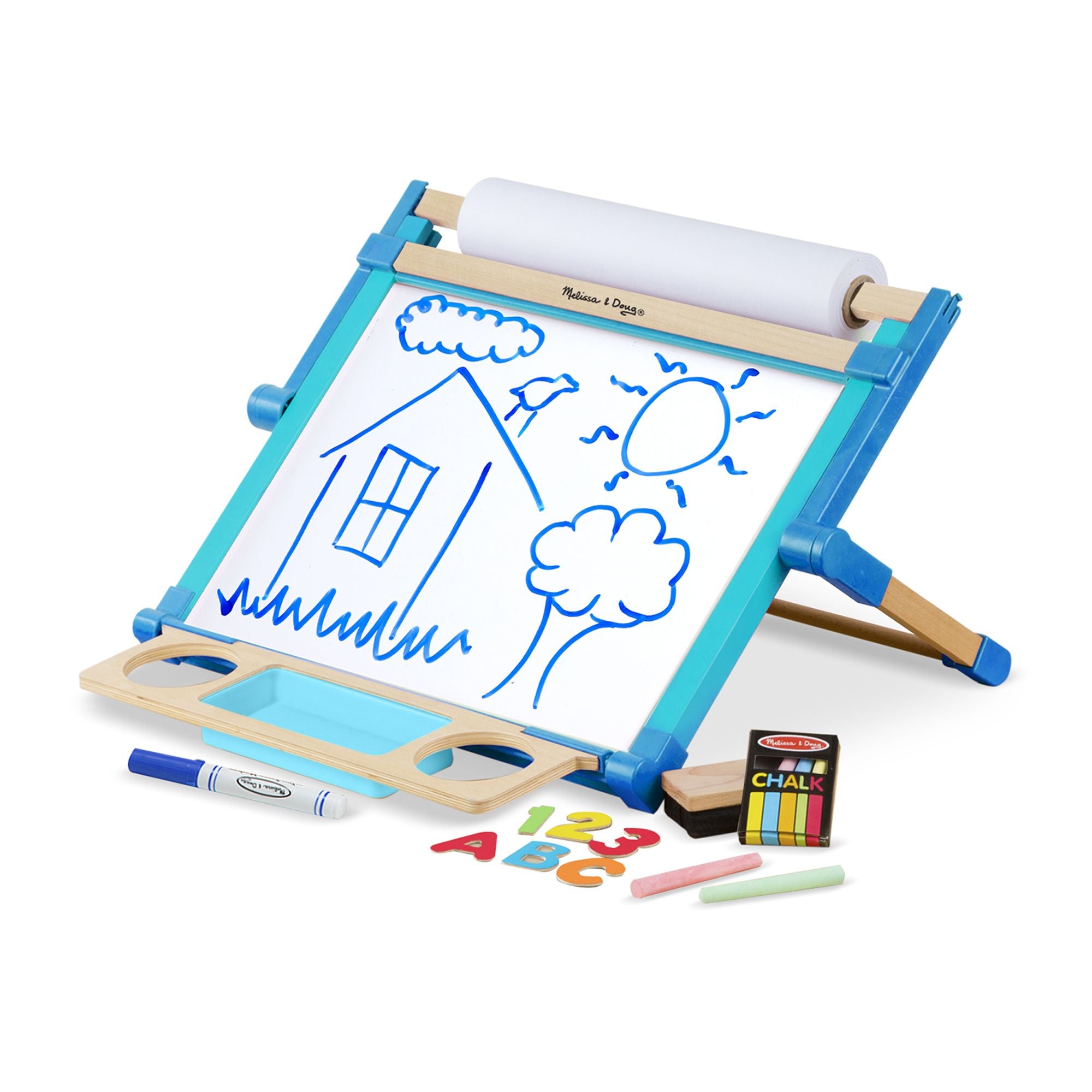 Дъска Двустранна С Аксесоари - Образователни Игри - Melissa And Doug - BebeMama