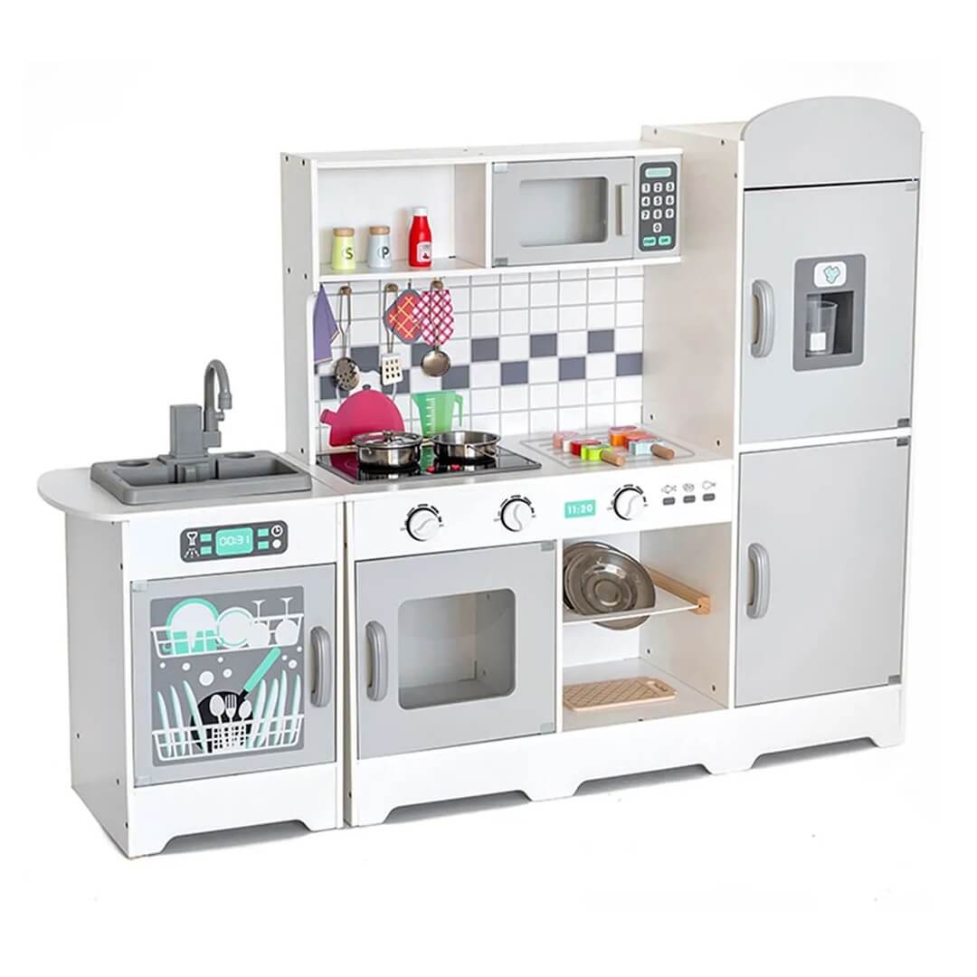 Bl-21020 Дървена Луксозна Кухня - Дървени Играчки - Raya Toys - BebeMama