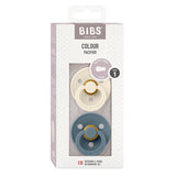 Биберони Colour Ivory/Petrol 0-6 М.2Бр. - Биберони - Bibs - BebeMama