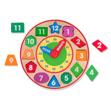 Дървен Часовник Сортер - Сортери - Melissa And Doug - BebeMama
