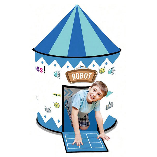 Детска Палатка С Игри Син - Палатки - Raya Toys - BebeMama
