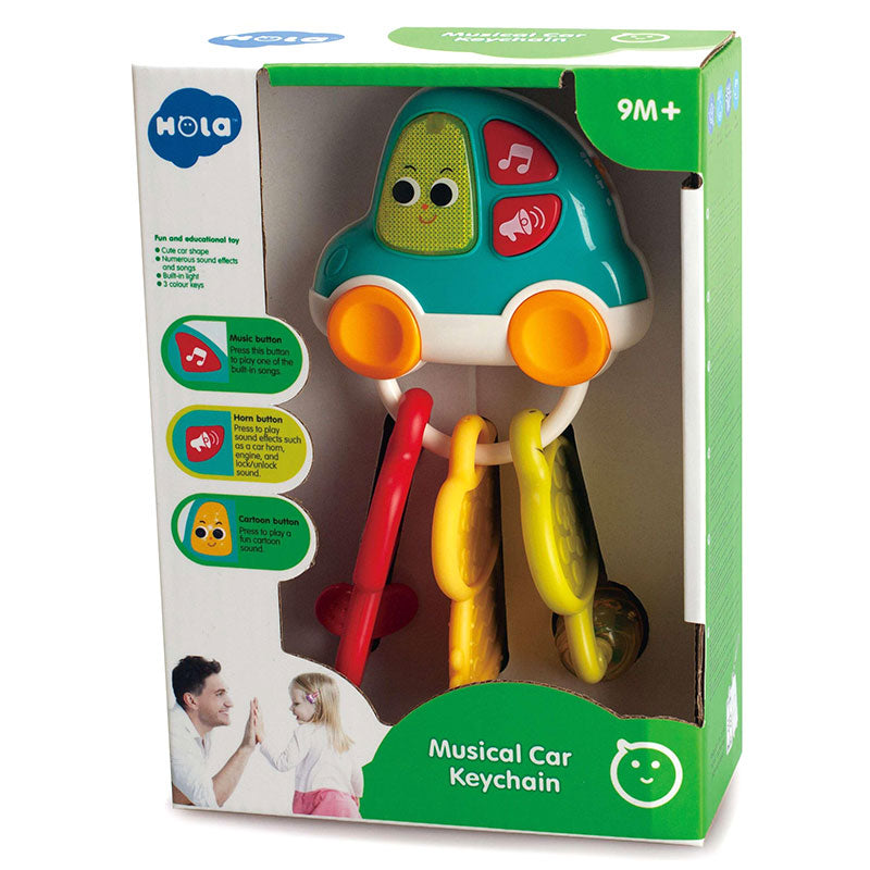 Музикална Кола С Ключове - Музикални Играчки - Raya Toys - BebeMama